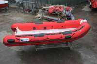 390 Sport Style Nervure Bateau Hypalon Semi-Rigide En Fiber De Verre PVC Gonflable Tender Yacht Pêche Lac Sauvetage Plongeur Puissance Moteur