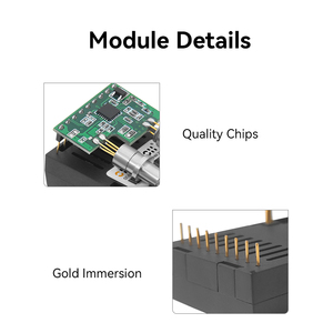 Módulo de <span class=keywords><strong>Fibra</strong></span> Óptica Multimodo Dual GIANTECH 1x9, 2M, 1310nm, Grado Comercial con Conector SC, GT-MX130-S5, Producto Óptico de Nivel TTL - Product Image 2