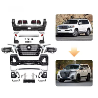 Kit Carrosserie Complet Personnalisé de Haute Qualité pour LC200 LC (Modèle 2016 et Postérieur) - Grille de Pare-chocs et Phares Inclus