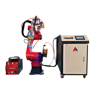 2000W 3000W 6000W Soldadores láser robóticos automáticos Metal Acero inoxidable Cobre Arco 6 ejes Máquina de soldadura láser de fibra con robot - Product Image 3
