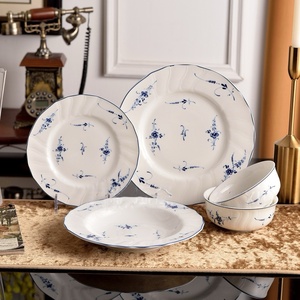 ชุดอาหารเยอรมัน <span class=keywords><strong>Villeroy</strong></span> & <span class=keywords><strong>Boch</strong></span> ลายเพ้นท์มือ - จานตะวันตก, จานซุป, ชาม, ถ้วยและจานรอง, แก้วน้ำ - Product Image 1