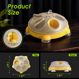 Bola de Comida Liofilizada Resistente a Mordeduras de Gato para Entretenimiento, Snack Giratorio para Gatitos, Productos para Mascotas - Product Image 4