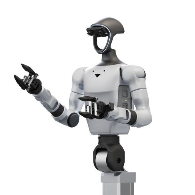 Unitree G1-D Standard Fixed-Base Dual-Arm Humanoid Robot-17-31 DOF, NVIDIA Orin 100 TOPS, Optional Dexterous Hands