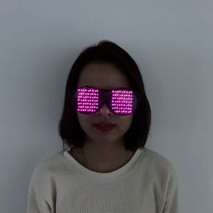 Bán buôn hoạt hình hiển thị Glowing Luminous <span class=keywords><strong>LED</strong></span> Light Up Mắt Kính <span class=keywords><strong>LED</strong></span> Đảng kính cho Giáng sinh Halloween Easter bên - Product Image 3