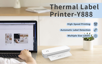 Imprimante thermique portable A4 sans fil USB de haute qualité de fabrication chinoise Uyin A80
