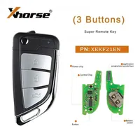 Xhorse 슈퍼 리모트 키 XT27A 칩 XEB520EN XEDS01EN XEFO01EN XEKF20EN XKF21EN XELEX0EN XEMQB1EN 글로벌 버전 플라스틱 키