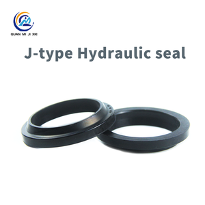 <span class=keywords><strong>Joint</strong></span> d'étanchéité <span class=keywords><strong>hydraulique</strong></span> <span class=keywords><strong>double</strong></span> lèvre en J LBH pour grattoir anti-poussière, taille personnalisée, plage <span class=keywords><strong>de</strong></span> température -30~+100°C - Product Image 2
