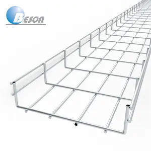 Professional Steel SUS304 Wire Mesh Cable Tray Supplier With ISO9001 System