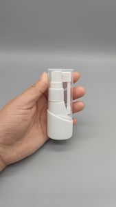HDPE 25ml 30ml 35ml 40ml 45ml Mist Medical Long Throat Spray Mouth Spray Nasal Spray <strong>Inhaler</strong> <strong>Plastic</strong> Bottle with Nozzle Pump - Product Image 4