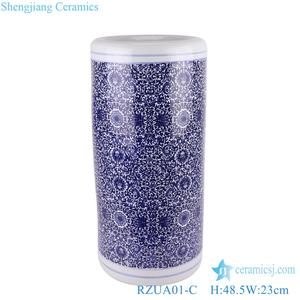 RZUA01-A/B/C/D/E/F <span class=keywords><strong>Porte</strong></span>-<span class=keywords><strong>parapluie</strong></span> en céramique bleu et <span class=keywords><strong>blanc</strong></span> <span class=keywords><strong>pas</strong></span> <span class=keywords><strong>cher</strong></span> de Jingdezhen - Product Image 5