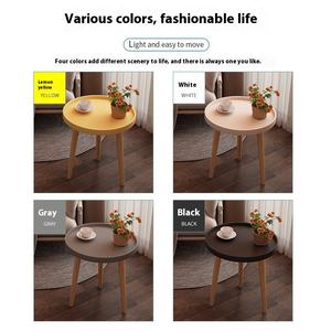 <span class=keywords><strong>Table</strong></span> <span class=keywords><strong>basse</strong></span> en <span class=keywords><strong>bois</strong></span> massif de Style moderne nordique pour la maison pour salon chambre chambres à louer simples ou balcons - Product Image 5