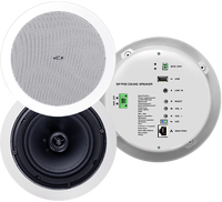 Système de sonorisation OBT-POE611 SIP Réseau POE Haut-parleur de plafond IP