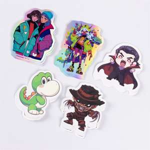 ملصقات ذات لمسة نهائية غير لامعة، ملصقات عالية الجودة، ملصقات مخصصة ذاتية اللصق مقاومة للماء - Product Image 6