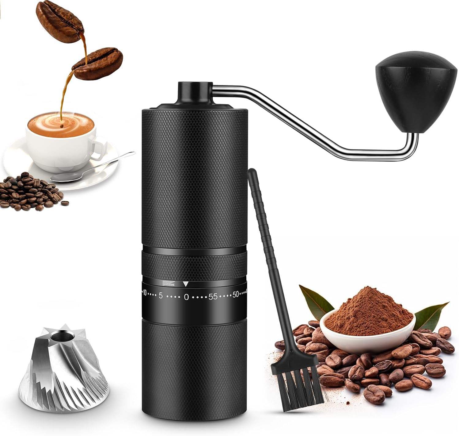 สีดำ7ดาว