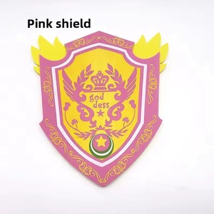 En stock, ensemble épée et bouclier en mousse EVA pour enfants de 8 à 13 ans, arme de simulation sécurisée, vente en gros - Product Image 3