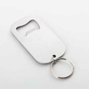 Creative Stainless Steel <b>Bottle</b> Opener Rectangle Keychain Portable <b>Beer</b> Opener For All Users - Product Image 4