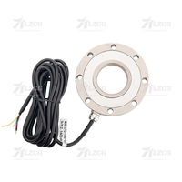 Transductor de fuerza de LFC-105 personalizado, Sensor Industrial de peso en forma de anillo, célula de carga