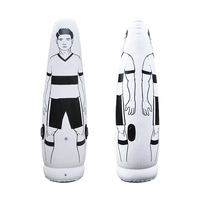 Mannequin de football gonflable en PVC de 70 pouces gardien de but coup franc défenseur du basket-ball mannequin de football de sport factice