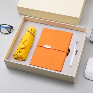 Luxury Executive <b>Notebook</b> <b>Set</b> Premium PU <b>Notebook</b> Pen Umbrella Personalized Corporate Gift Wholesale Bulk Items for Resale - Product Image 4
