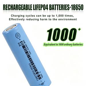 Bateria Recarregável de Íon de Lítio Cilíndrica 18650 3500mAh 3.7V para Aplicações de Armazenamento de Energia em E-bikes na UE - Product Image 6