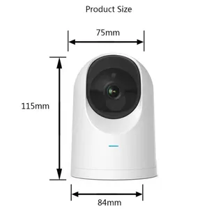 1080P güvenlik kamera sistemi Mini monitör WIFI PTZ CCTV gözetim 4MP destek Tuya/Google yardımcısı & Alexa IP kamera