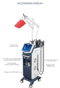 Appareil de soin du visage professionnel à dermabrasion, jet d'oxygène, 14 en 1, hydrodermabrasion - Product Image 2