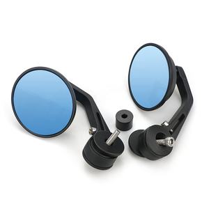 Rétroviseurs Ronds en Verre Bleu pour Piaggio Vespa GTS Sprint Primavera 150 300 125 <span class=keywords><strong>250</strong></span> LX <span class=keywords><strong>Gilera</strong></span> - Product Image 1