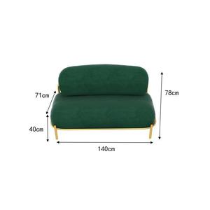 Conjunto de Sillones de Estilo Nórdico para Sala de Estar, Silla de Recepción Creativa de Tela de Solon Store - Product Image 3