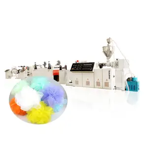 Tongjia-equipo de fabricación de red de embalaje suave de plástico, bomba de baño, máquina de fabricación de bolas