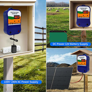 Cargador de Cerca Eléctrica de 12 KV, Energizador de Cerca Eléctrica de Alta Potencia para Contener Ganado y Prevenir la Intrusión de Animales Salvajes - Product Image 3