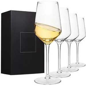 Cálice de vinho vintage de cristal clássico personalizado de luxo por atacado