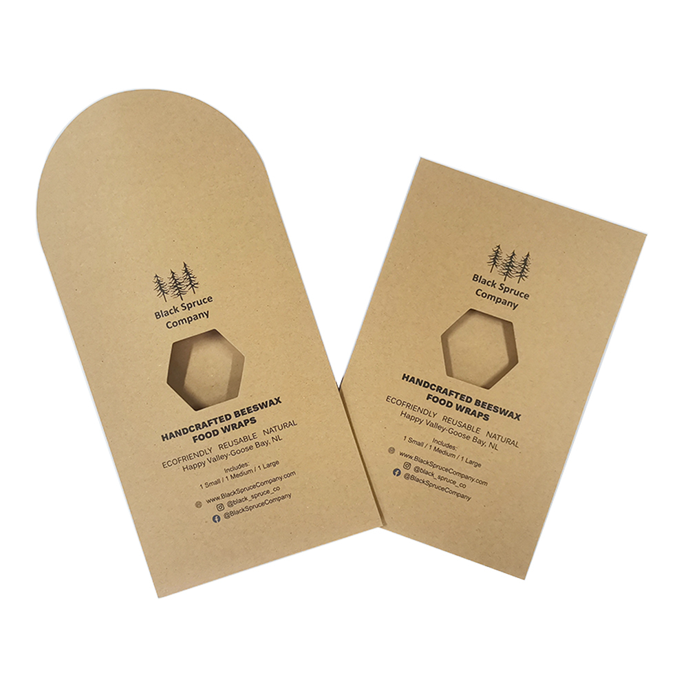 Customized Logo Design Kraft Paper Envelope Vintage Individual Mail Package Gift Window Envelope