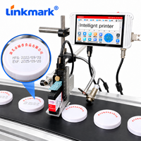 Imprimante jet d'encre thermique en ligne 12,7 mm, modèle Pro phare, directement du fabricant pour ligne de conditionnement sur convoyeur, codes QR