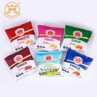 Sachets d'emballage en mylar en feuille d'aluminium en plastique pour biscuits chips et fruits séchés avec fermeture éclair logo de qualité alimentaire