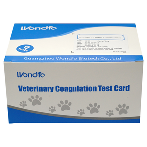Wondfo thú y đông máu Analyzer NX-102 cho bác sĩ thú y bệnh viện lâm sàng sử dụng PT aptt FIB hành động TT Thuốc thử Kit ( - Product Image 3