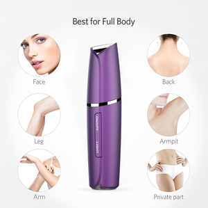 Épilateur facial rechargeable et imperméable pour femmes, épilateur pour le corps et le visage, épilateur indolore pour femmes - Product Image 2