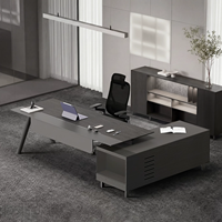 Meubles de bureau de direction modernes et luxueux, y compris des bureaux et des tables de bureau pour le bureau du patron - Choix haut de gamme