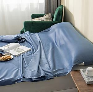 Drap <span class=keywords><strong>de</strong></span> voyage 100% coton personnalisé, vente en gros, drap d'hôtel, <span class=keywords><strong>de</strong></span> <span class=keywords><strong>couchage</strong></span> sale, doublure, livraison gratuite - Product Image 1