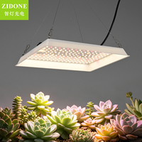 Panneau lumineux LED à spectre complet IP65 en aluminium, couverture 4x4 pieds pour 2835 LED, floraison/semis, durée de vie 50000h