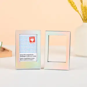 Creative Blingbling Laser Material Magnetic photo frames magnetic sheets