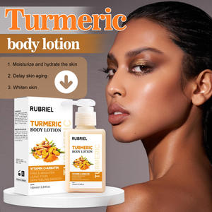 Loción corporal al por mayor de 100 ml, cuidado de la piel, fórmula hidratante y blanqueadora con arbutina, vitamina C y cúrcuma - Product Image 1