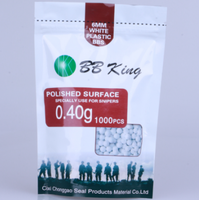 6mm, 0.40g, balle personnalisée, jeu de plein air 6mm bb gros, boule en plastique, granulés bb king