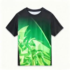 Camiseta Deportiva de Poliéster de Alto Rendimiento con Logotipo Personalizado, Impresión Artística, Secado Rápido y Transpirable para Deportes al Aire Libre y Running - Product Image 3