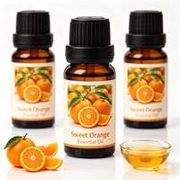 Huile Essentielle d'Orange Douce Pure, Naturelle et Biologique, Éclaircissante, Relaxante, Hydratante, pour Diffuseur d'Aromathérapie et Huile de Massage