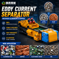 Séparateur automatique à courants de Foucault pour usine de recyclage de déchets électroniques