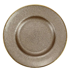 Plato cargador para servir comida redondeada, fábrica directa, evento de boda, vajilla, cena, fiesta, diseñador, plato cargador - Product Image 6