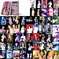9 Modèles 55Pcs/Boîte Lomo Card K-pop Double Face Printing Pink Girls Lomo Card for Music Fans