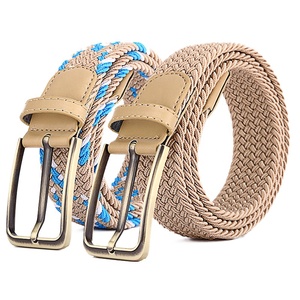 <span class=keywords><strong>Ceinture</strong></span> élastique unisexe réglable de <span class=keywords><strong>105</strong></span> <span class=keywords><strong>cm</strong></span> en polyester, tissée, extensible, en tissu tressé, pour jeans - Product Image 1