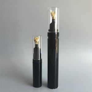 Rouleau noir mat sur sérum cosmétique pour les yeux flacon pompe sans air 20 ml - Product Image 2