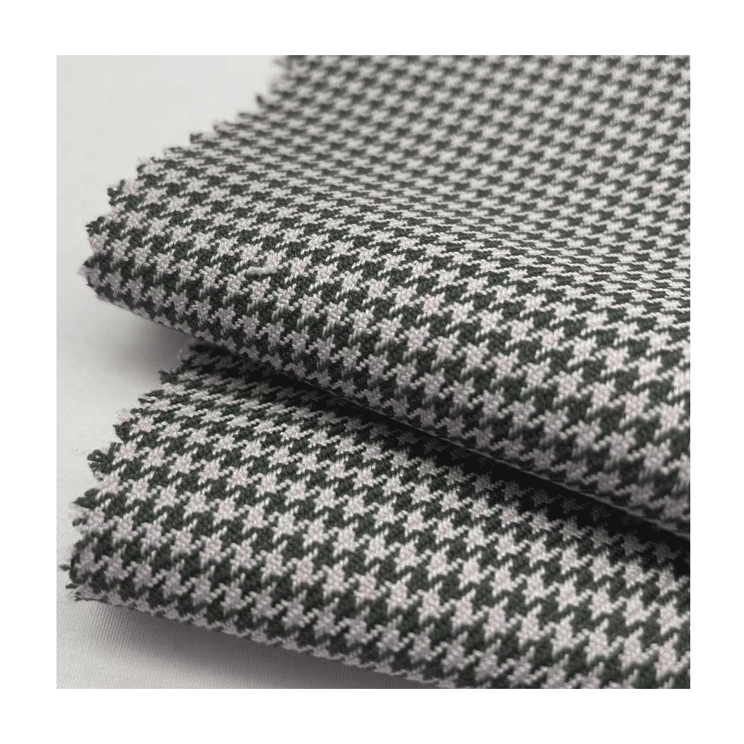 82.5% полиэстер 16% royon 1.5% спандекс royon полиэстер тянущаяся пряжа окрашенная твидовая ткань